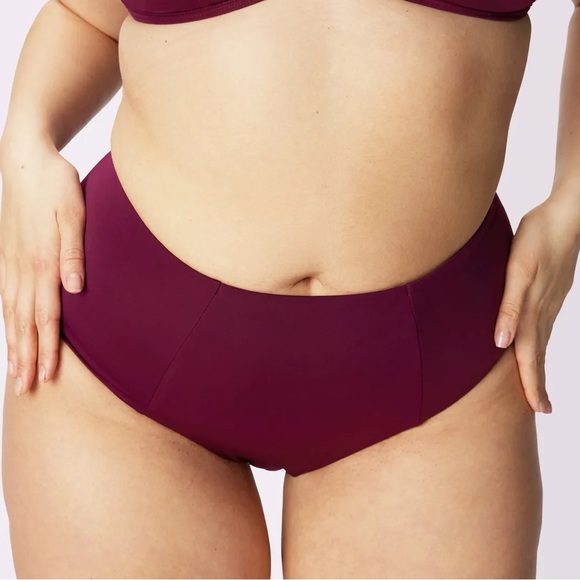 Parade Boyshort Bikini Bottoms 2XL - Blue Crush - Picture 3 of 6